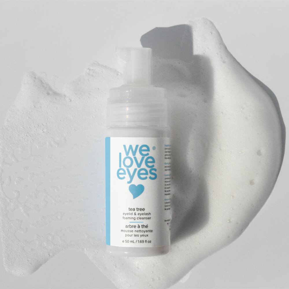 We Love Eyes Tea Tree Eyelid & Eyelash Foaming Cleanser 25ml Mini Size